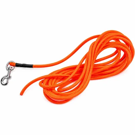 Longe Stepland 10m orange Ø8mm - dressage et sécurité