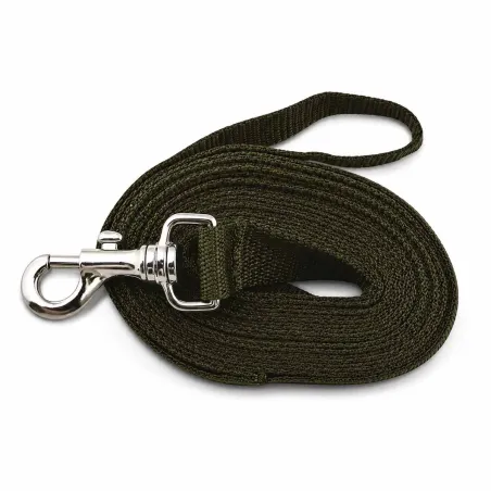 Longe extensible 5m pour chien - Couleur kaki