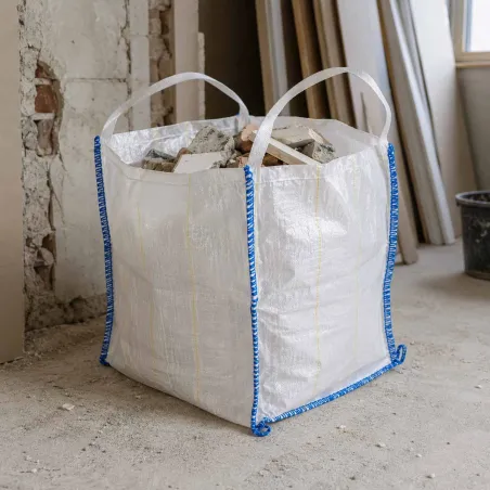 Sac à gravats résistant 55 L en polypropylène