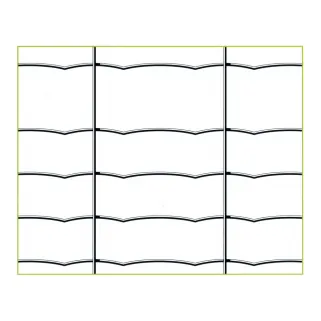 Grillage soudé galvanisé 50m - Protection légère animaux