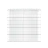 Kit 4 panneaux grillagés 200 x 193 cm pour clôture