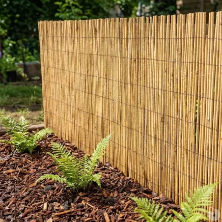 Canisse bambou fendu 5m x 1m - Occultation naturelle