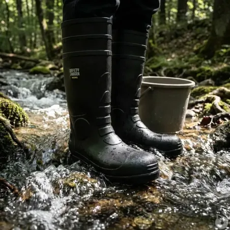 Bottes sécurité S5 Hercules PVC noir embout acier