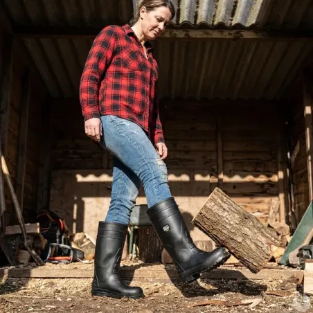 Bottes sécurité S5 Hercules PVC noir embout acier