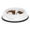 Gamelle anti-glouton en plastique pour chiens