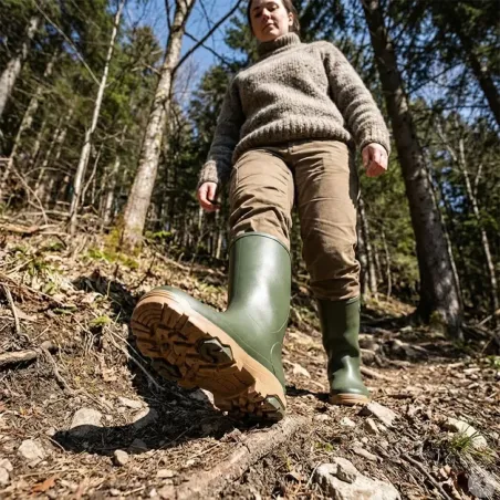 Bottes PVC Remoove Rouchette vert - Tailles 36/37 à 46/47