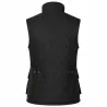 Gilet Haxby Walker & Hawkes vert coton ciré femme