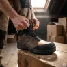 Chaussures sécurité Modulo Lea S3S cuir marron - Élevage & Outdoor