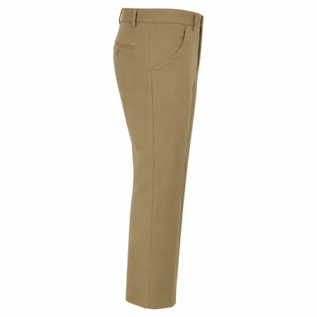 Pantalon Yorkley Moleskin Beige - Coton Velours Résistant