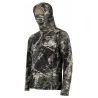 Gilet technique respirant avec capuche et masque intégré