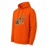 Sweat capuche Bartavel® grands animaux orange