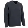 Pull col V Vernon - Chasse & Élevage - Couleur Havane