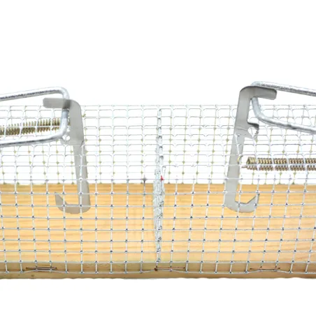 Piège à souris 2 entrées 12x5x5 cm - Sans danger