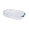 Lot 3 plats four en verre trempé 2L/2,7L/3,8L