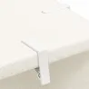 Lot de 4 serres-nappes blancs 6,2x6,2 cm - Anti-vent