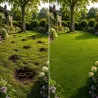 Piège à taupe en fil rond acier cuivré - Efficace et simple