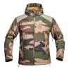 Veste Softshell Fighter 3 couches imperméable et résistante