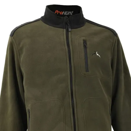 Blouson polaire réversible Pro Hunt kaki/blaze M-4XL