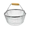 Panier récolte 15L - poignée bois - potager & verger
