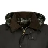 Veste Poacher Walker and Hawkes - Coton ciré vert style anglais