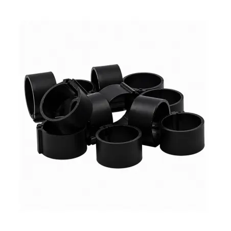 Bagues à clip éco rouge Ø18mm - Lot de 50 pièces