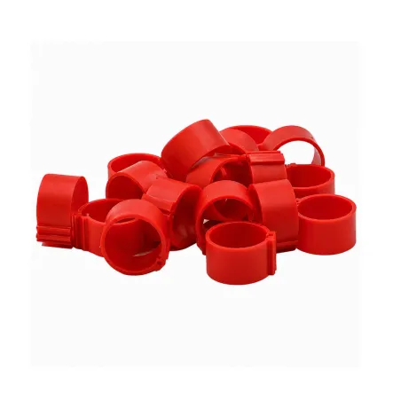Bagues à clip éco Ø18mm vert foncé - Lot de 50