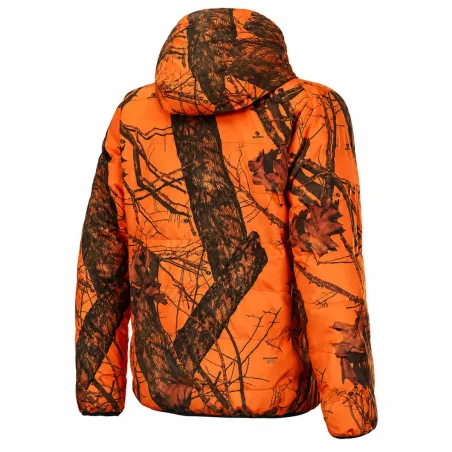 Doudoune réversible Alaskan Kaki/Orange - Chasse & Outdoor