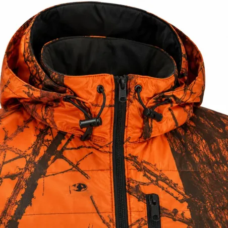 Doudoune réversible Alaskan Kaki/Orange - Chasse & Outdoor