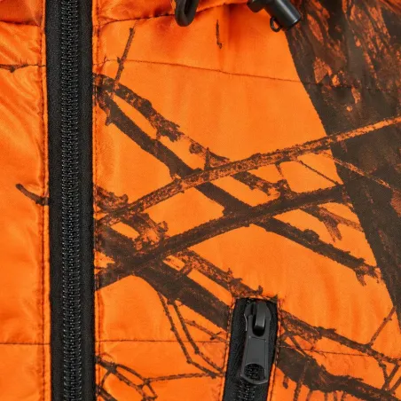 Doudoune réversible Alaskan Kaki/Orange - Chasse & Outdoor
