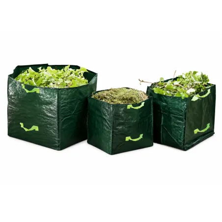 Lot de 3 sacs de jardin étanches et pliables