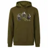 Sweat capuche 3 sangliers kaki - M à 3XL Bartavel®