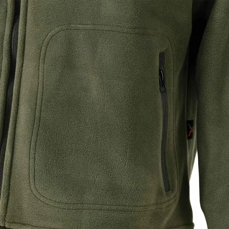 Blouson polaire réversible Pro Hunt kaki/blaze M-4XL