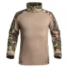 Chemise Ubas Fighter camo col zippé M à 3XL - Chasse & Outdoor