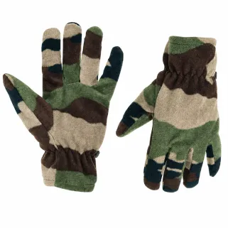 Gants polaires légers camo - Confort et chaleur optimale