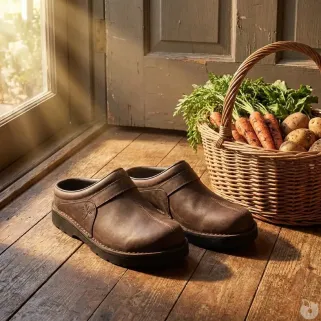 Sabots Aigual cuir marron 40-47 - Résistants et pratiques