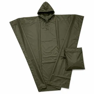 Poncho imperméable kaki taille unique - Percussion®