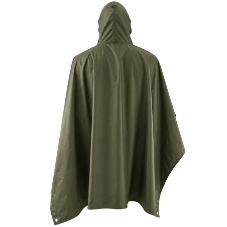 Poncho imperméable kaki taille unique - Percussion®