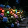 Guirlande LED 20 boules colorées - 14,5 m extérieur
