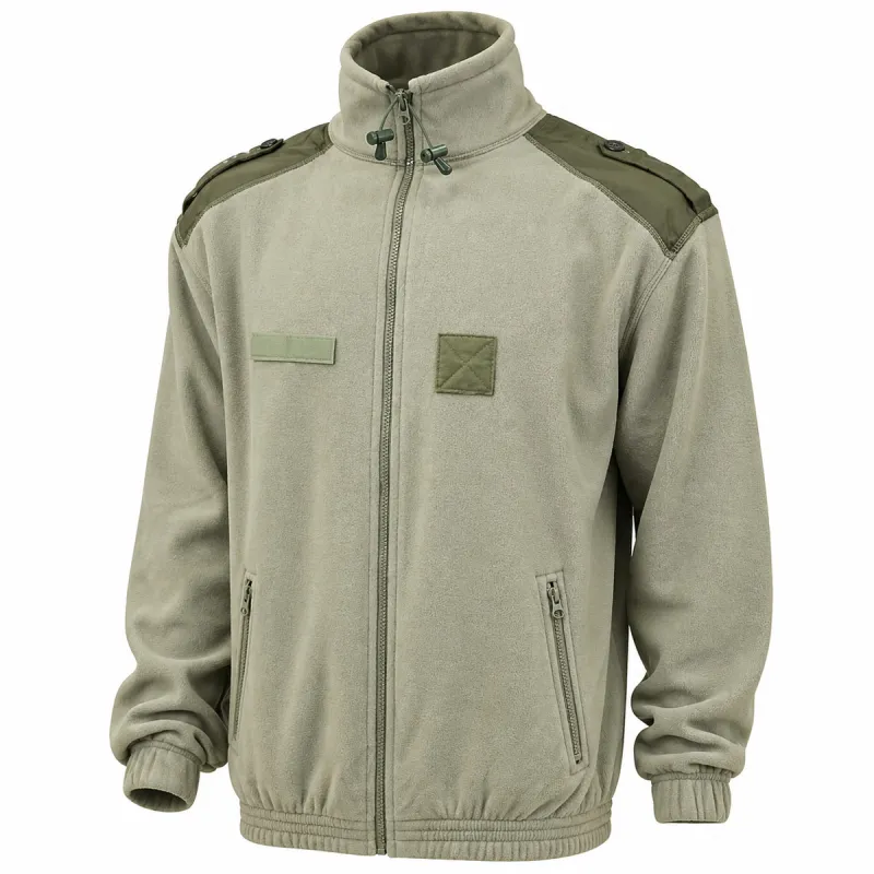Blouson polaire commando 2 poches vert kaki - TM
