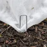 Lot de 10 agrafes pour toile de paillage jardin