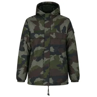 Veste coupe-vent fourrée camouflage S à 3XL