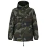 Veste coupe-vent fourrée camouflage S à 3XL