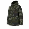 Veste coupe-vent fourrée camouflage S à 3XL