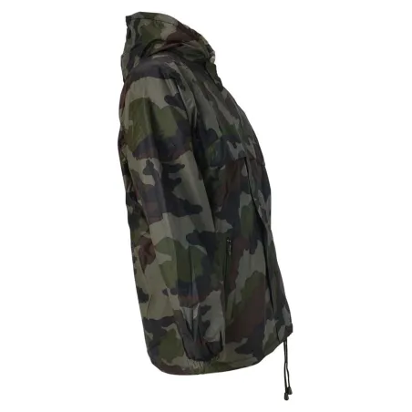 Veste coupe-vent fourrée camouflage S à 3XL