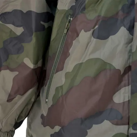 Veste coupe-vent fourrée camouflage S à 3XL