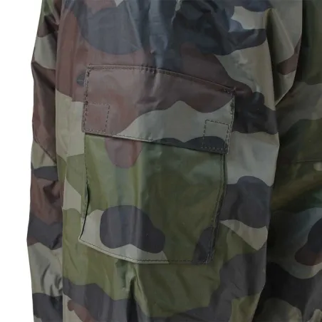 Veste coupe-vent fourrée camouflage S à 3XL