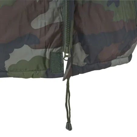Veste coupe-vent fourrée camouflage S à 3XL