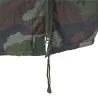 Veste coupe-vent fourrée camouflage S à 3XL
