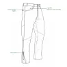 Pantalon cuir Club Interchasse Lug - Taille 56