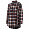 Chemise flanelle Tanouk carreaux rouge/bleu - S à 4XL